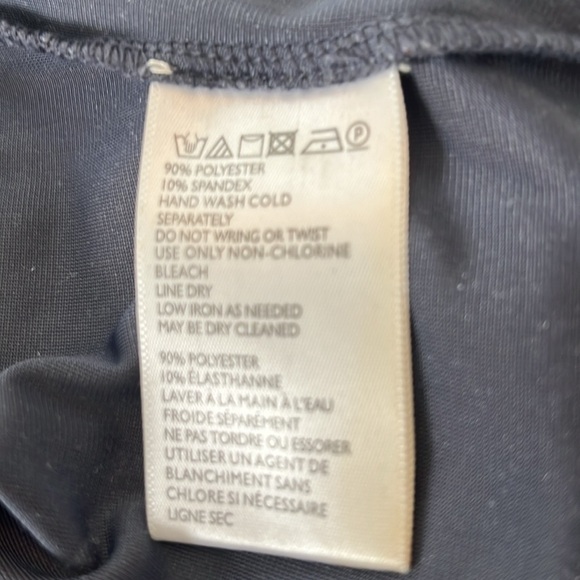 Urban Outfitters Velvet Velour Crop Overall Jumpsuit – Navy Blue – Size Large - Picture 7 of 7